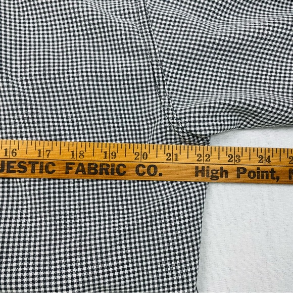 Casey And Max Women's Large Plaid Embroidered Floral Button Up Top Long Sleeve - Picture 8 of 9